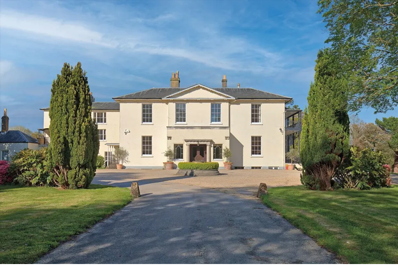 The private New Forest estate and surrounding grounds