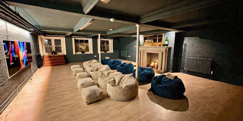 The Den yoga space at The Manor